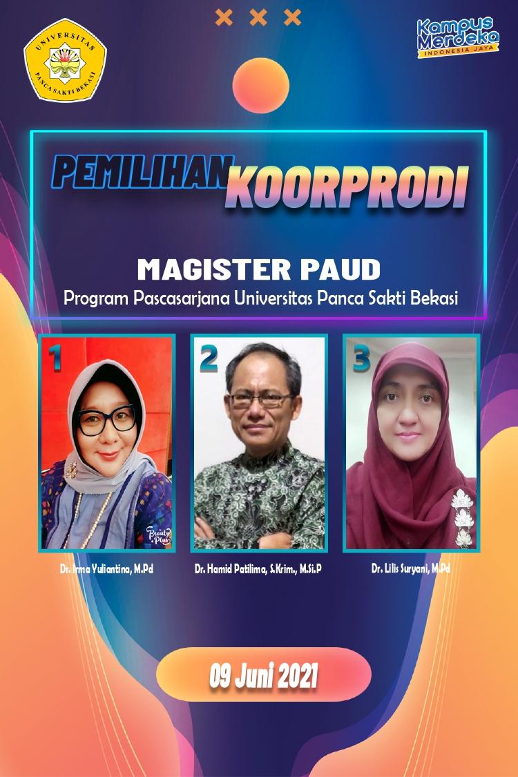 Pemilihan Koordinator Program Studi Magister Pendidikan Anak Usia Dini