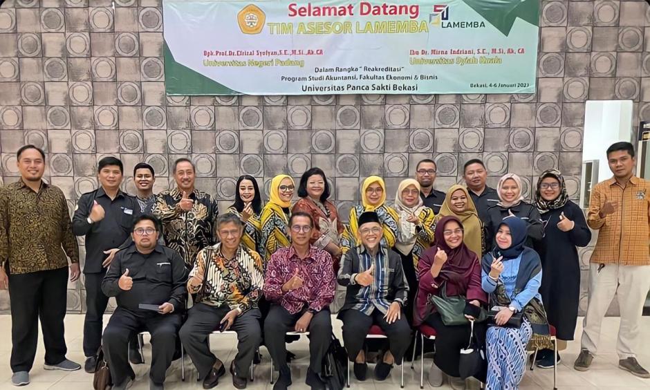 PROGRAM STUDI AKUNTANSI FAKULTAS EKONOMI DAN BISNIS DILAKUKAN AKREDITASI LAPANGAN OLEH LAMEMBA