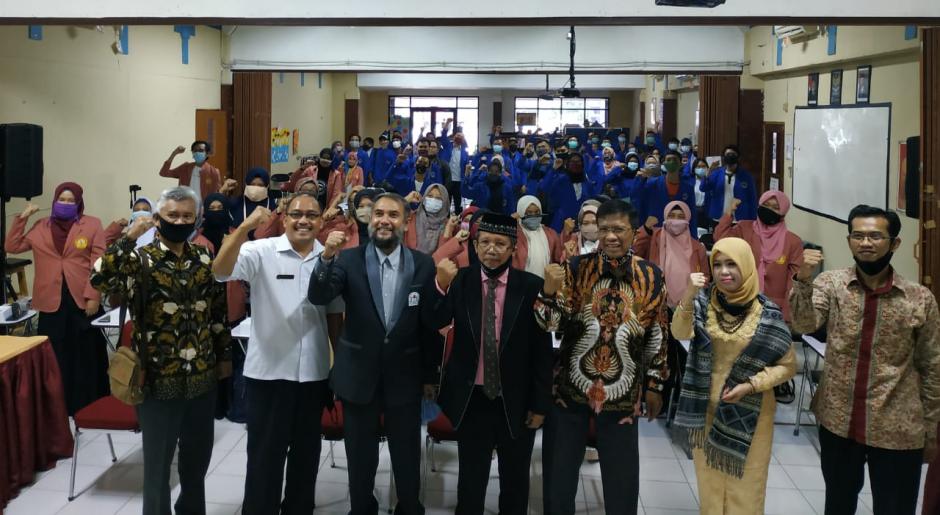 Sosialisasi kegiatan penerima bantuan biaya pendidikan mahasiswa akibat pandemi covid19 di Kota Bekasi tahun 2020