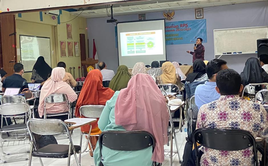 WORKSHOP PENYUSUNAN RPS DOSEN FIP SEMESTER GENAP TAHUN AKADEMIK 2022-2023