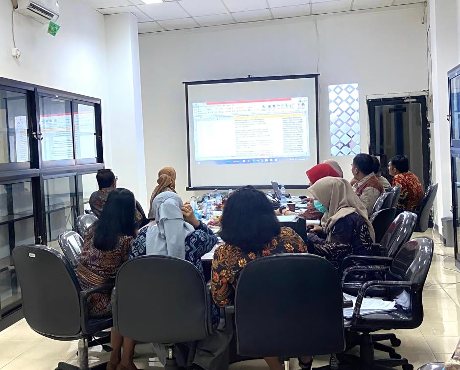 RAPAT AKADEMIK EVALUASI SEMESTER GANJIL TAHUN AKADEMIK 2022-2023