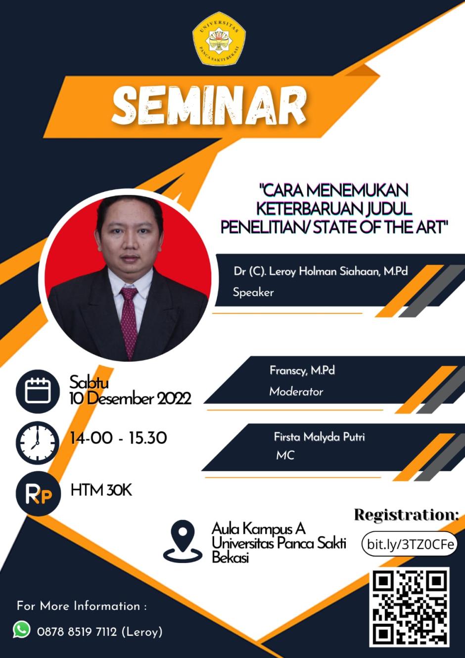 Seminar LPPM PSU Bekasi